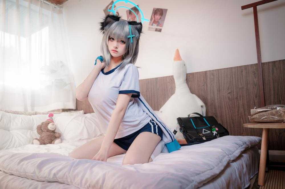 [九柒喵] 体操服白子 [17P/67M]（）4